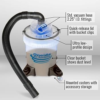 Oneida Dust Deputy Low-Pro Deluxe Lid Dust Separator Kit
